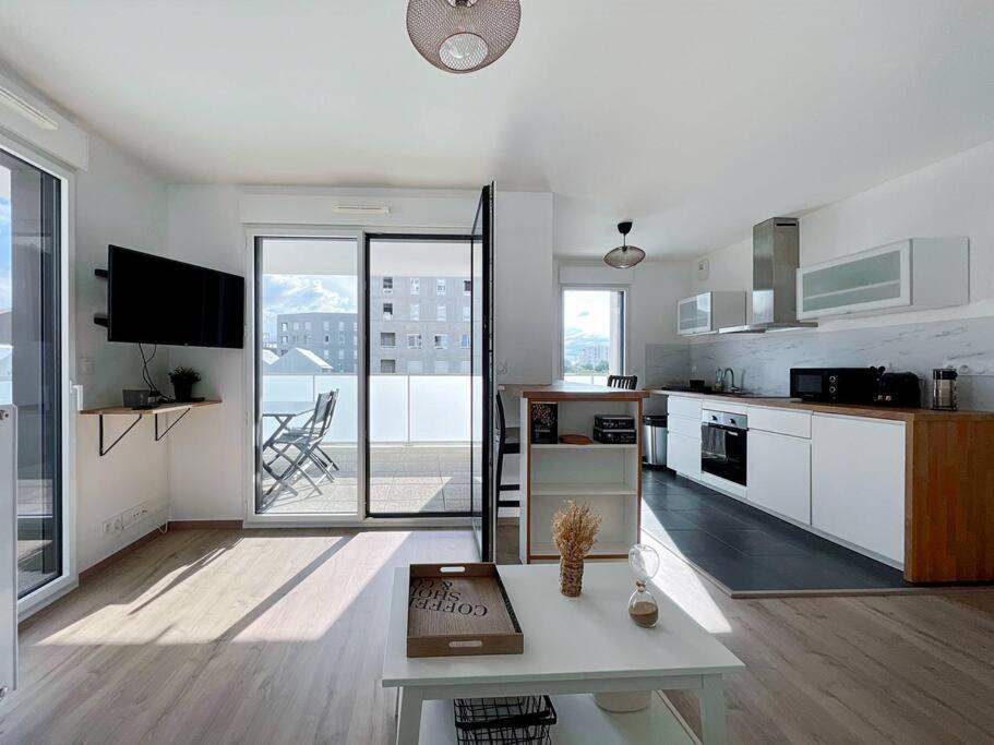 Perle De Baud - Centre - Luxueux - Fitness Apartamento Rennes Exterior foto